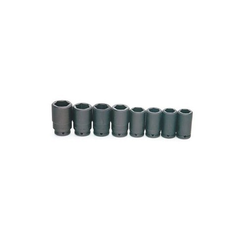 Snap-On® Williams® WS-6-10HA Drive Impact Socket Set, SAE, 6 Points, 3/4 in Drive