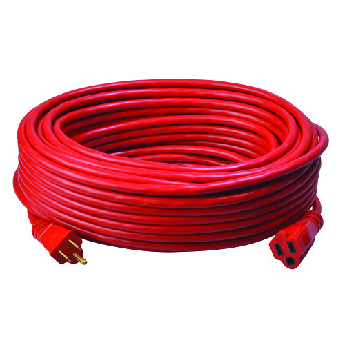 Southwire® 449474 Extension Cord, 125 VAC, 15 A, 14/3 AWG, 25 ft Cord, 3 Conductors