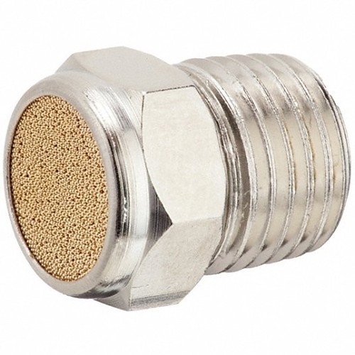 Speedaire 1EJT6 Breather Vent, 1/4 in NPT Port, 150 psi Pressure, 300 deg F, 9/16 in Hex, 5/8 in Overall Length