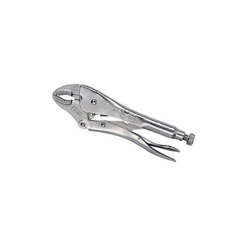 Stanley® Black & Decker Irwin® Vise-Grip® 10WR Locking Plier, 1-7/8 in Nominal Capacity, Curved Jaw, 5/8 in W x 1-15/64 in L Jaw, Yes Cutter Included, GGG-W-00649 Specifications Met, No Non-Sparking