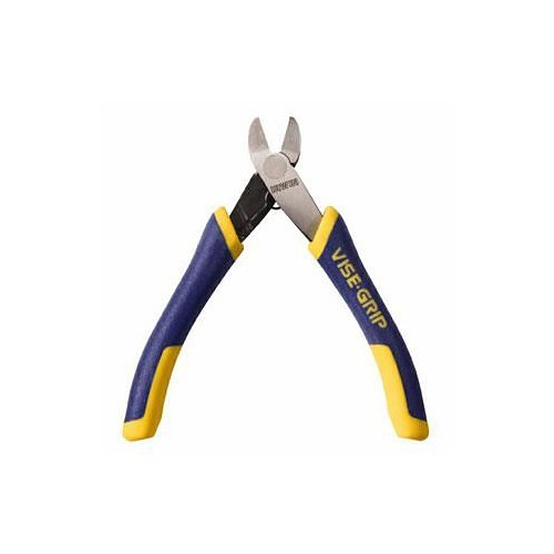 Stanley® Black & Decker Irwin® 2078925 Diagonal Cutting Plier, 1/2 in L x 9/16 in W x 2/25 in THK Jaw, 4-1/2 in Overall Length, Flush Cut Type, Chromium Vanadium Steel Jaw, No Insulated