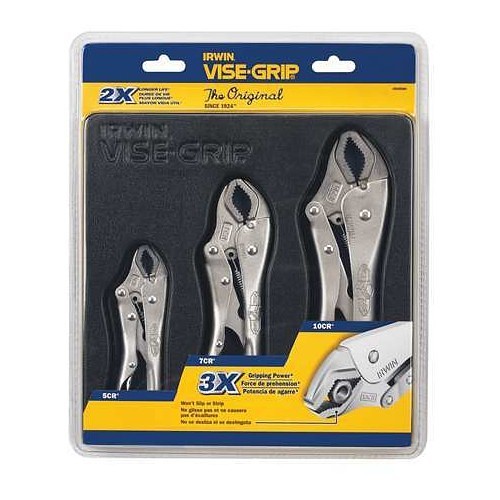 Stanley® Black & Decker Stanley® 4935580 Locking Plier Set, 3 Piece