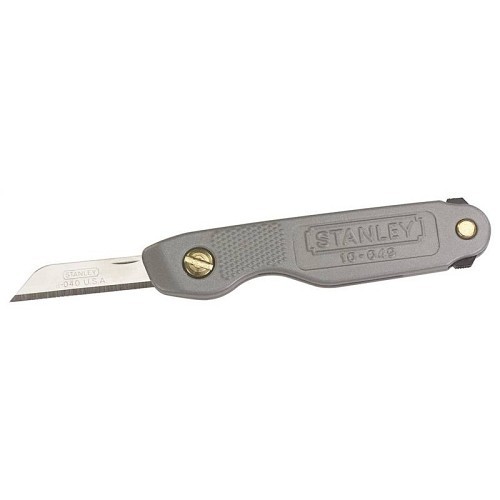 Stanley® Black & Decker Stanley® 6922249 Pocket Knife, Tanto Blade, Stainless Steel Blade