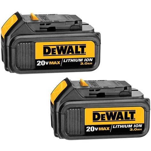 Stanley® Black & Decker DeWALT® DCB200-2 Lithium Battery, Lithium-ion, 18 V Nominal, 3 Ah Nominal Capacity