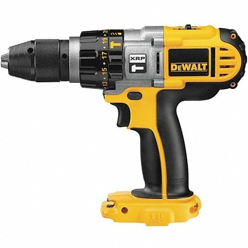 Stanley® Black & Decker DeWALT® DCD950B Hammer Drill/Driver, 1/2 in Chuck, Ratcheting Chuck, 18 V