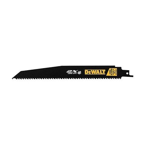 Stanley® Black & Decker DeWALT® DWA4169 Reciprocating Saw Blade, 9 in Length, 6 TPI, High Speed Steel Body