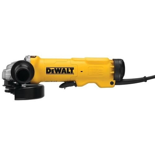 Stanley® Black & Decker DeWALT® DWE43144N Electric Angle Grinder, 6 in Wheel Dia, Dust Ejection System™ Technology, Paddle Switch