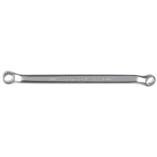 Stanley® Black & Decker Proto® J1053M Double Box Wrench, Metric, 10 x 11 in Wrench Opening, 12 Points, 7-31/32 in Overall Length, Blend, Polished, Tether Ready Tether Capable