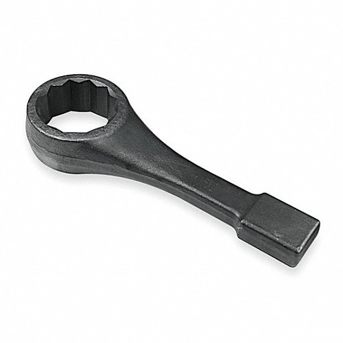 Stanley® Black & Decker Proto® PROHD105M Slugging Wrench, Metric, 12 Points, Offset Head, 18 in Overall Length, Black Oxide