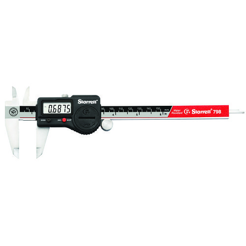 Starrett® Starrett® 20798 Electronic Caliper, Measuring Range: 0 to 6 in, Stainless Steel