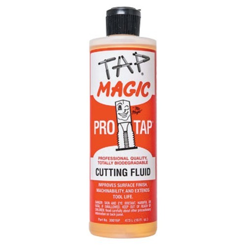 Steco TAP MAGIC® 30016P Cutting Fluid, 16 oz, Squeeze Bottle, Pleasant, Liquid, Amber/Yellow