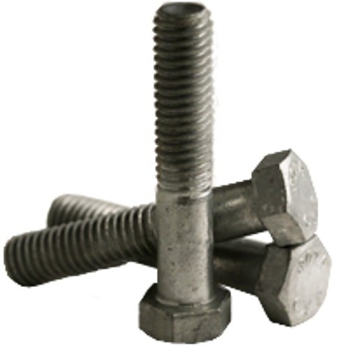 Hex Bolt, 1 in-8 Thread, 2.25 in Thread Length, 14 in Overall Length, Hex Head