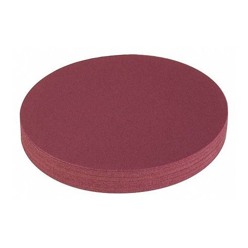 PSA Disc, 14 in Disc Dia, 36 Grit, Aluminum Oxide Abrasive, Cloth Backing