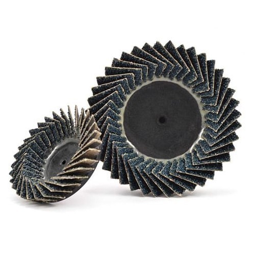 Quick-Change Disc, 2 in Disc Dia, 120 Grit, Zirconia Abrasive