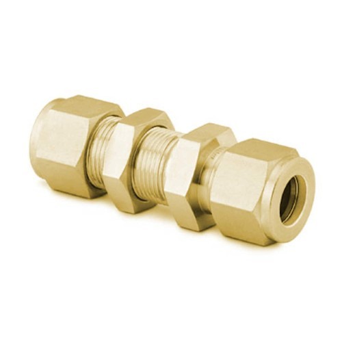Swagelok® B-600-61 Pipe Union, Fitting/Connector: Union, 3/8 in Nominal, Tube OD End Style, Brass