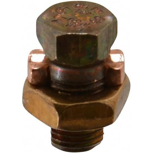 T&B® 6H Split Bolt Connector, 8 to 6 AWG Conductor, Bronze