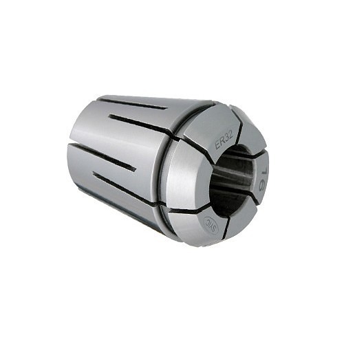 TECHNIKS 04546-1/2 Single Angle Collet, ER32, 1.57 in Overall Length, 1/2 in, 1.57 in Clamping Hole Length, 1.3 in Body Dia, 1.3 in Head Dia