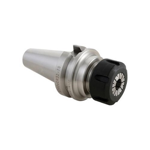 TECHNIKS 16162 Single End V-Flange Collet Chuck, Tapered Shank, ER20 Collet System, ER20 Chuck