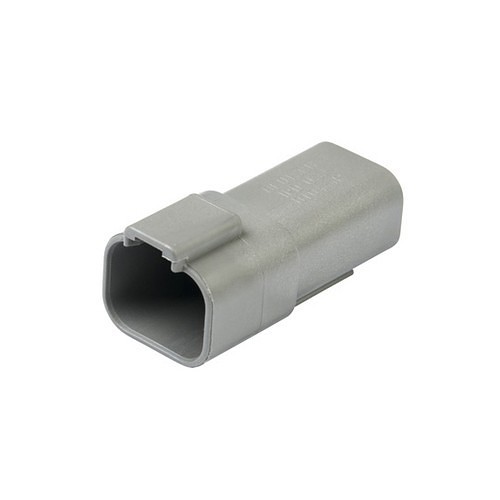 TE Connectivity DT04-4P Connector Plug, 250 VAC/VDC, 13 A