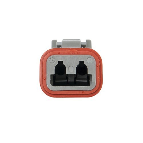 TE Connectivity DT06-2S Connector Plug, 250 VAC/VDC, 13 A