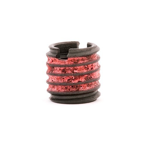 TOOL COMPONENTS E-Z LOK™ 319-4 Threaded Insert, Solid Wall, 1/4 in-20 Internal Thread, 3/8 in-16 External Thread, 0.38 in Length