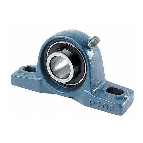 TRITAN® G0064158 Pillow Block Bearing, 1 in Bore Dia, 105 mm Bolt Center-to-Center Length, 36.5 mm Base to Bore Centerline, 140 mm Overall Length, 71 mm Overall Height