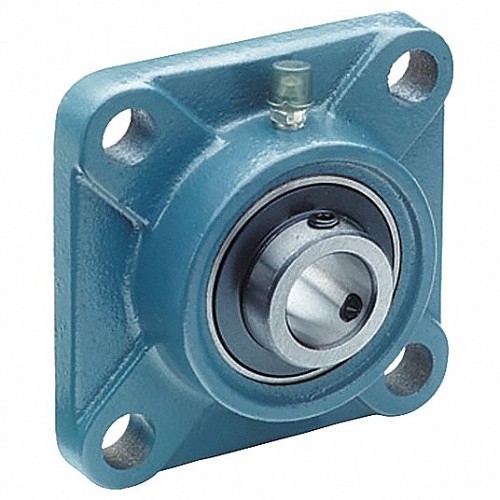 TRITAN® UCF210-32 Flange Bearing, 2 in Bore Dia, 111 mm, 4 Bolt Square, 6-3/8 in Overall Length/Diameter