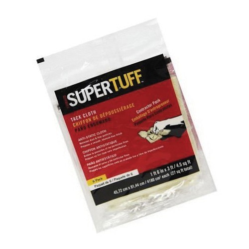 Trimaco SuperTuff™ 799599 Tack Cloth, Anti-Static Professional, 36 in Length, 18 in Width, Cotton