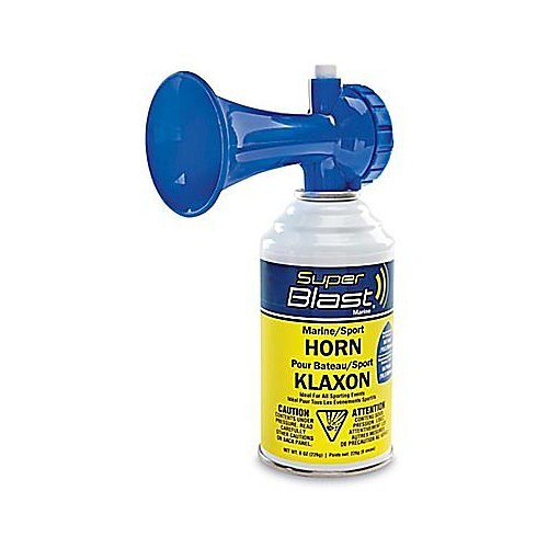 S-13530 Air Horn, 8 oz Can Capacity, 120 dB