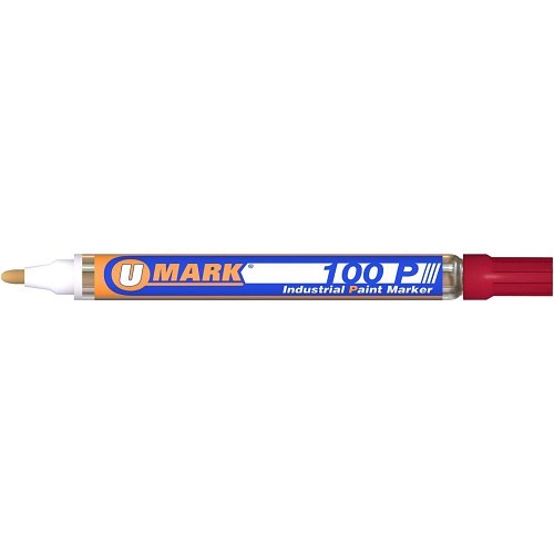 U-Mark 10204 Paint Marker, Red