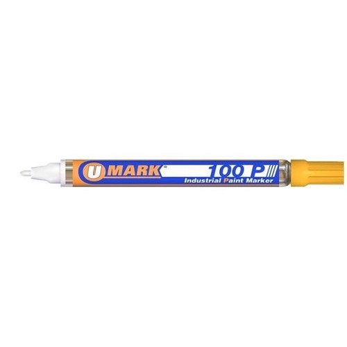 U-Mark 10206 Paint Marker, Yellow
