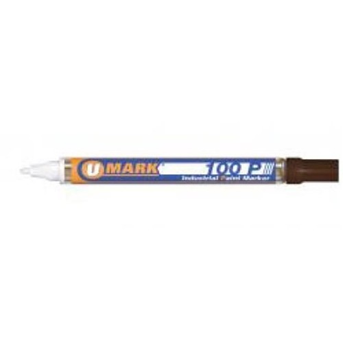 U-Mark 10215 Paint Marker, Brown