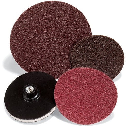 UA® SAIT® 77115 Hook & Loop Disc, 4 in Disc Dia, Very Fine Grade, Non-Woven Abrasive, Synthetic Fiber Backing