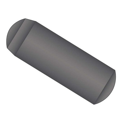 United Dowel Pin DOWMH-100-020 Dowel Pin, M10 Dia, 20 mm Overall Length, Alloy Steel, Plain, Hardened