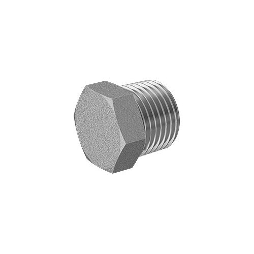 Pipe Plug, 1/2-14 Nominal, NPT Male, 3000 psi Pressure, Titanium