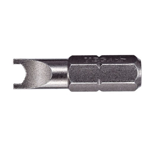 VEGA 125SP06A Spanner Driver Bit, Imperial, #6 Point, 1 in Overall Length, Gunmetal Grey, S2 Modified Steel