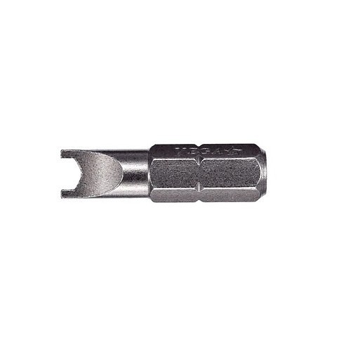 VEGA 125SP08A Spanner Bit, Imperial, #8 Point, 1 in Overall Length, Gunmetal Grey, S2 Modified Steel