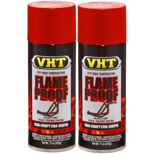 VHT FlameProof™ SP109 Flameproof Coating, 11 oz, Red, 1 hr Curing