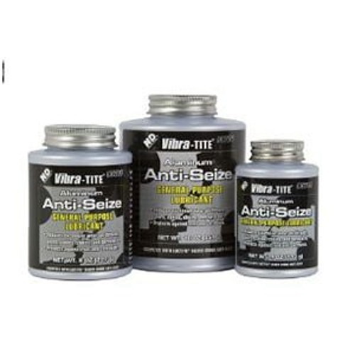 Vibra-Tite® 90706 Anti-Seize Compound With Brush, 16 oz Jar, Paste Form, Silver, 1.13