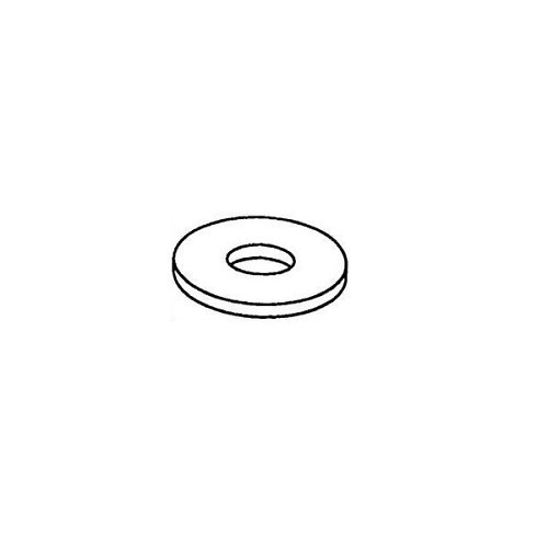 Volt Industrial Plastics 16FW002062 Flat Washer, #2 Nominal, 2.125 Inside Diameter, 3.75 in Outside Diameter, 0.178 in to 0.28 in Thickness, Nylon