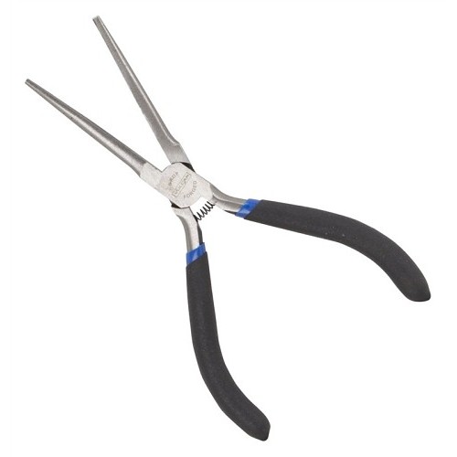 Vulcan Threaded Products 2697019 Needle Nose Plier, 1/2 in Jaw Width, High Carbon Steel Jaw, 5 in Overall Length