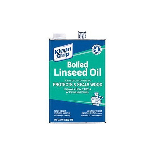 W.M. Barr Klean-Strip™ 593420 Boiled Linseed Oil, 1 gal Container, Liquid Form, Clear Amber