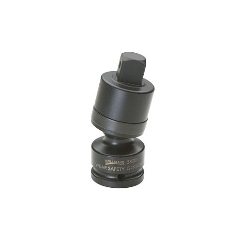 WILLIAMS 38001 Universal Joint, Impact, 3/4 in Male Drive, Black