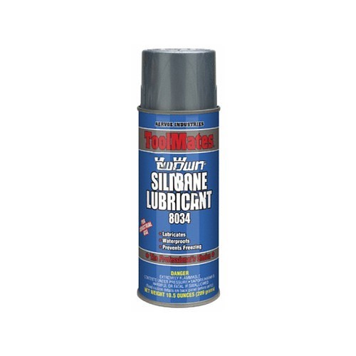 WILLIAMS 8034 Silicone Lubricant Spray, 16 oz Container, Aerosol Can Container, Transparent, 40 to 110 deg F