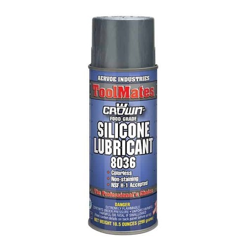 WILLIAMS 8036 Silicone Lubricant, 16 oz Container, Transparent