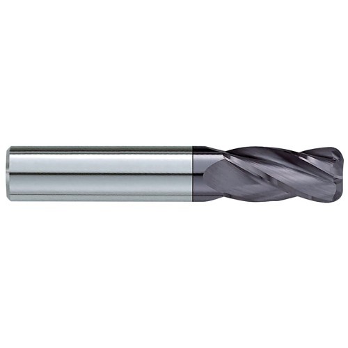 Solid Carbide Drill Bit, 3/16 in Drill, 30 deg Point, Submicron Grain Solid Carbide, TiAlN, Through Coolant (Yes/No): Yes