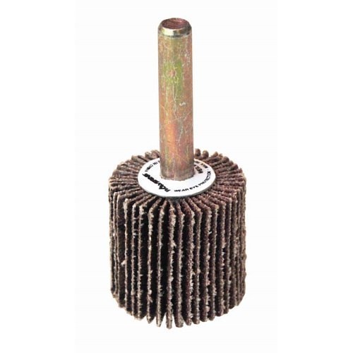 Weiler® Wolverine™ 30720 Flap Wheel, 1 in Wheel Dia, 1/4 in Shank Dia, 60 Grit, Aluminum Oxide Abrasive