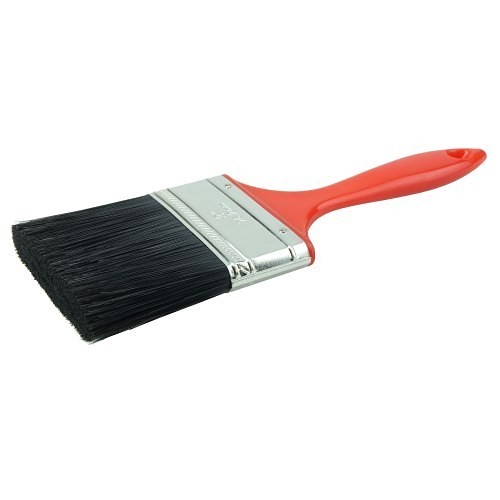 Weiler® 40110 Paint Brush, 3 in WD x 2 in LG x 1/2 in THK Brush, Polyester Brush, Plastic Handle