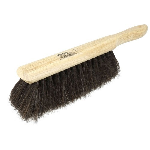 Weiler® 44003 Counter Duster, 8 in Brush, 1-3/4 in WD x 13-1/4 in LG Block, 13-1/4 in Overall Length, 2-1/4 in Trim Length, Horsehair Trim, Fine