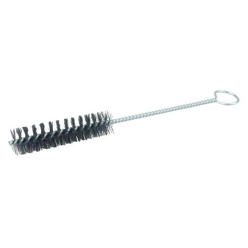 Weiler® 44112 Hand Tube Brush, 3/4 in Brush Dia, 3 in Brush Length, 8.5 in Overall Length, 0.012 in Filament/Wire Diameter, Nylon Fill